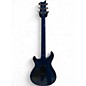 Used PRS SE Custom 2408 Sapphire Blue Trans Solid Body Electric Guitar