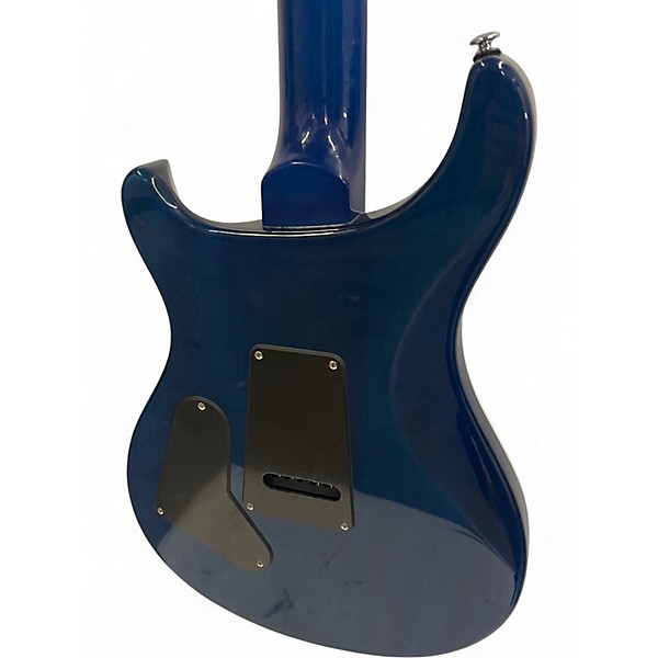 Used PRS SE Custom 2408 Sapphire Blue Trans Solid Body Electric Guitar