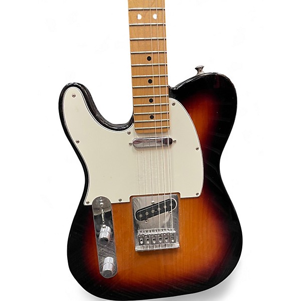Used Fender Player Telecaster 2 Tone Sunburst Solid Body Electric Guitar