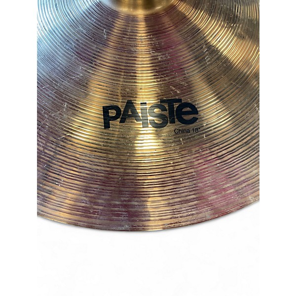 Used Paiste 18in 802 Cymbal