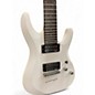 Used Schecter Guitar Research C7 deluxe satin white Solid Body Electric Guitar thumbnail