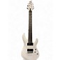 Used Schecter Guitar Research C7 deluxe satin white Solid Body Electric Guitar