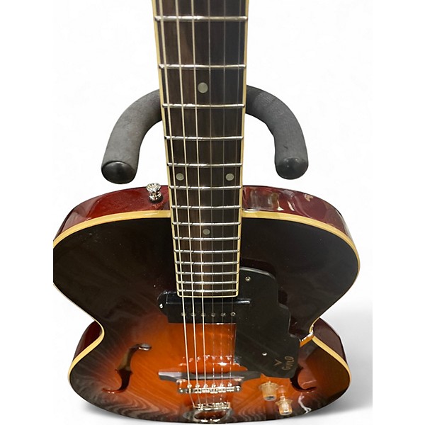 Used Guild p50 2 Color Sunburst Hollow Body Electric Guitar
