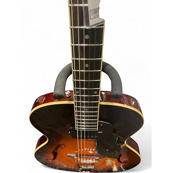 Used Guild p50 2 Color Sunburst Hollow Body Electric Guitar