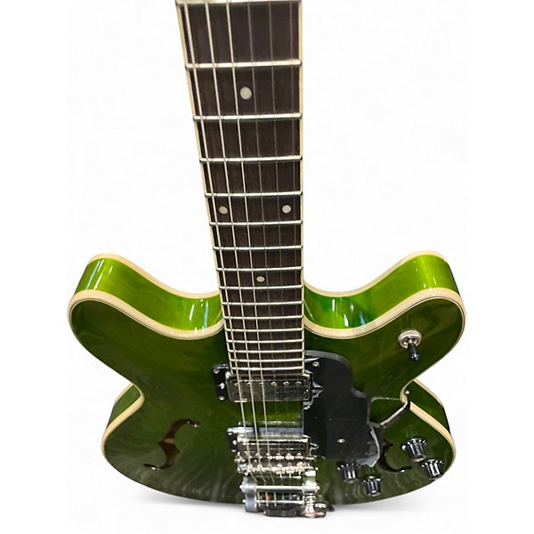 Used Guild Starfire Emerald Green Hollow Body Electric Guitar