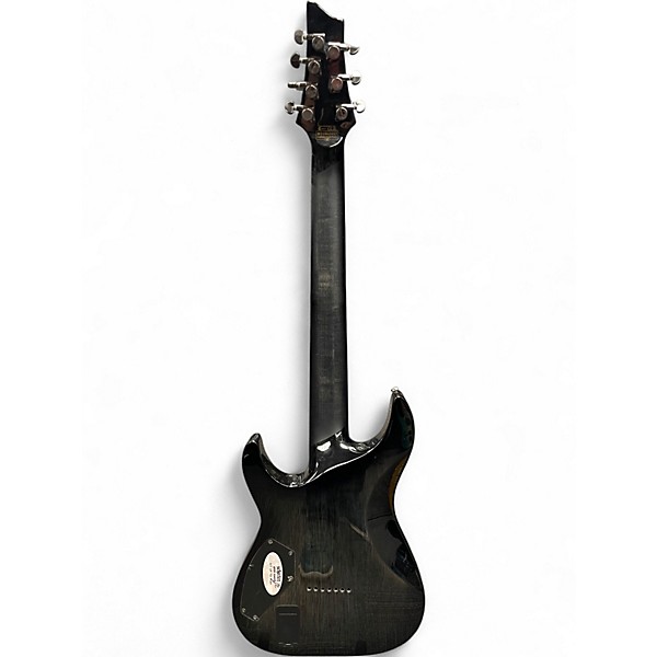 Used Schecter Guitar Research C7 Hellraiser Hybrid Black Solid Body Electric Guitar