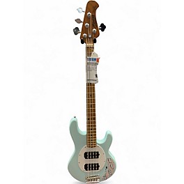 Used Sterling by Music Man RAY34 HH Daphne Blue Electric Bass Guitar
