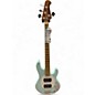 Used Sterling by Music Man RAY34 HH Daphne Blue Electric Bass Guitar thumbnail