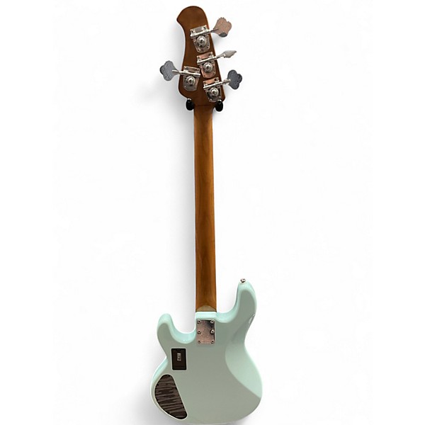 Used Sterling by Music Man RAY34 HH Daphne Blue Electric Bass Guitar