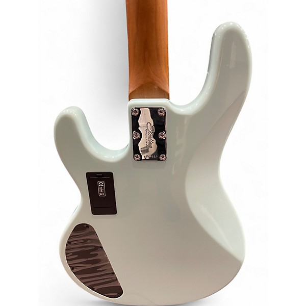 Used Sterling by Music Man RAY34 HH Daphne Blue Electric Bass Guitar