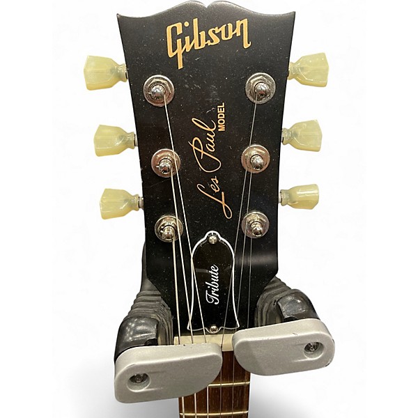 Used 2018 Gibson Les Paul Tribute Honey Burst Solid Body Electric Guitar