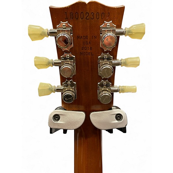 Used 2018 Gibson Les Paul Tribute Honey Burst Solid Body Electric Guitar