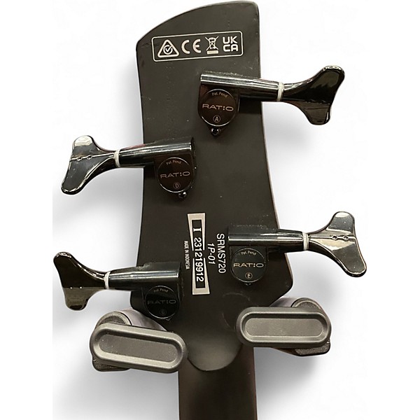 Used Ibanez SRMS720 Multi-scale Blue Chameleon Electric Bass Guitar