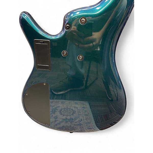 Used Ibanez SRMS720 Multi-scale Blue Chameleon Electric Bass Guitar