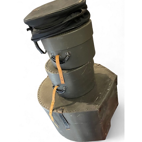 Vintage 1940 WFL 4 Piece 4 Piece Ludwig kit Gold Duco Drum Kit