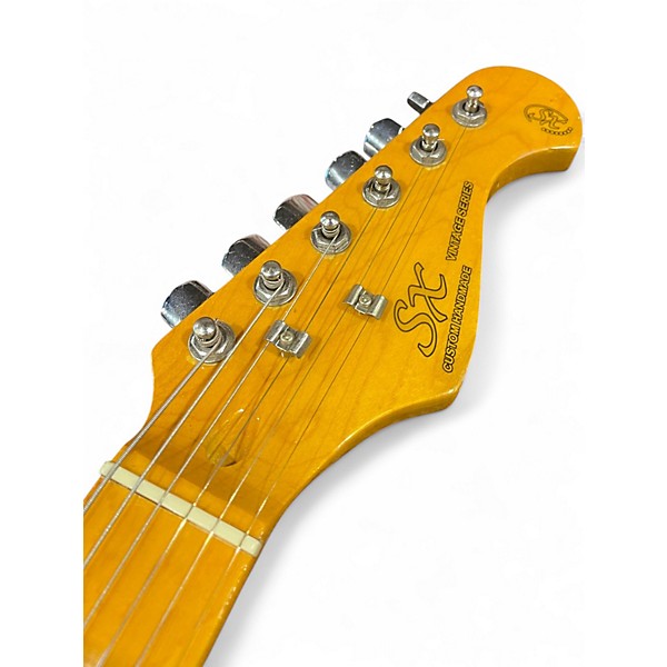 Used SX vintage series 2 Tone Sunburst Solid Body Electric Guitar