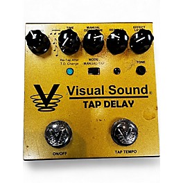 Used Visual Sound TAP DELAY Effect Pedal