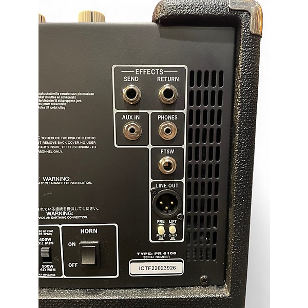 Used Fender Rumble 800 2x10 Bass Combo Amp