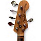 Used Fender American Elite W/ Aftermarket CS Neck Jazz Bass 5 String Natural Electric Bass Guitar