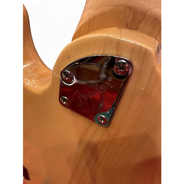 Used Fender American Elite W/ Aftermarket CS Neck Jazz Bass 5 String Natural Electric Bass Guitar