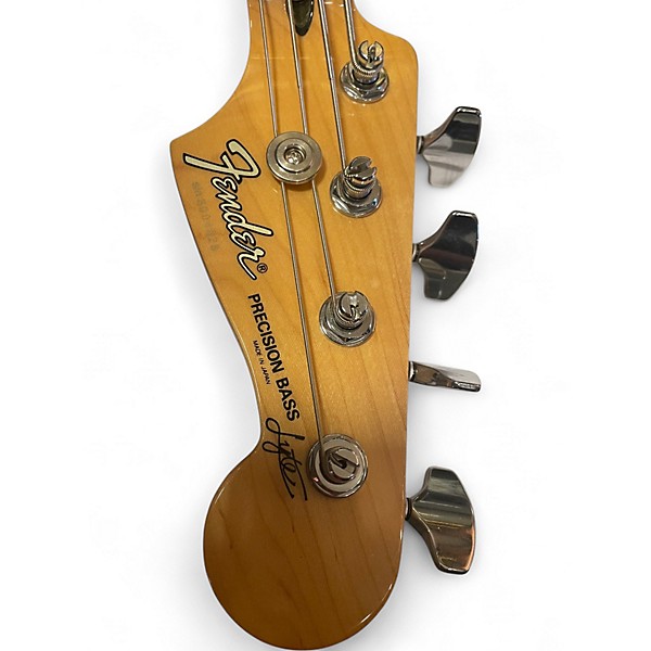 Vintage 1985 Fender PRECIISION BASS LYTE 2 Color Sunburst Electric Bass Guitar