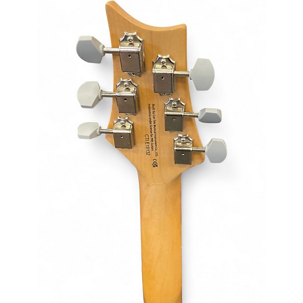 Used PRS SE Silver Sky Green Solid Body Electric Guitar