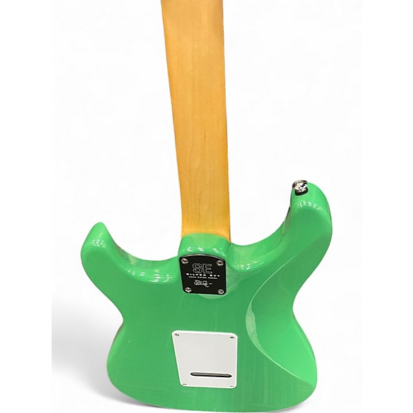 Used PRS SE Silver Sky Green Solid Body Electric Guitar