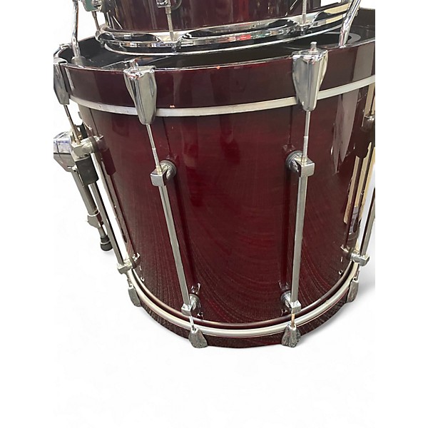 Used Premier 3 Piece Signia Maple Cherry Lacquer Drum Kit