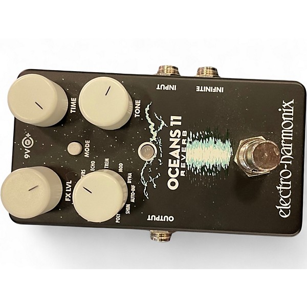 Used Electro-Harmonix Oceans 11 Reverb Effect Pedal