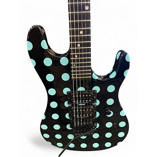 Used Kramer nightswan polka dot Solid Body Electric Guitar