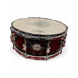Used PDP by DW 14X5.5 Concept Series Snare Brown Sunburst Drum