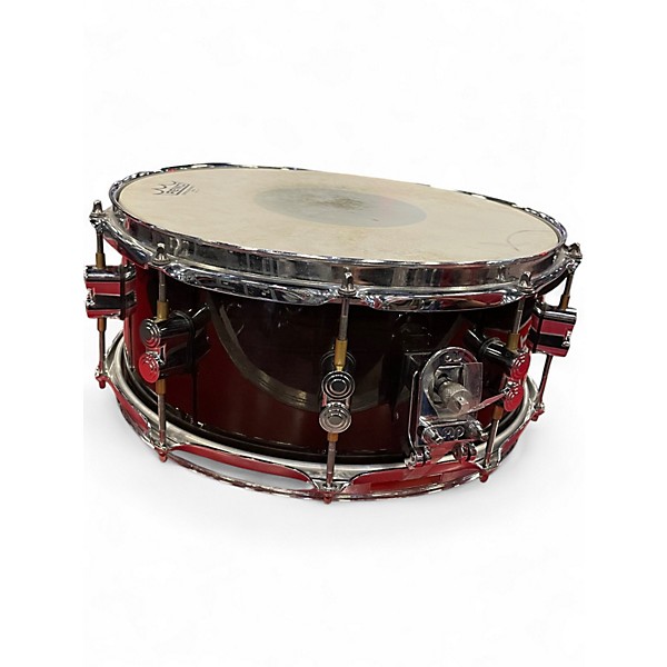 Used PDP by DW 14X5.5 Concept Series Snare Brown Sunburst Drum