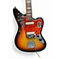 Vintage 1968 Fender Jaguar Sunburst Solid Body Electric Guitar