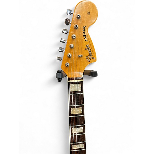 Vintage 1968 Fender Jaguar Sunburst Solid Body Electric Guitar