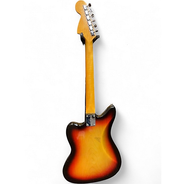 Vintage 1968 Fender Jaguar Sunburst Solid Body Electric Guitar