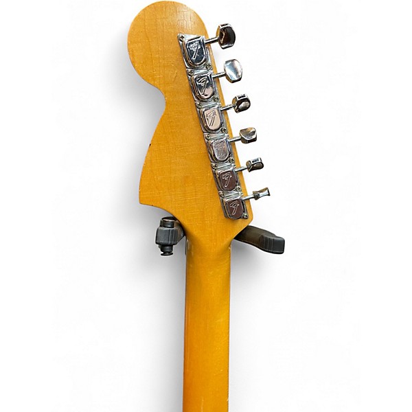 Vintage 1968 Fender Jaguar Sunburst Solid Body Electric Guitar