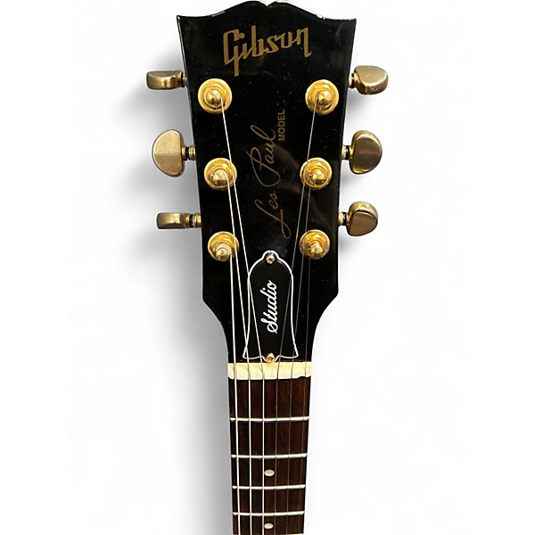 Used Gibson Les Paul Studio Burgundy Solid Body Electric Guitar