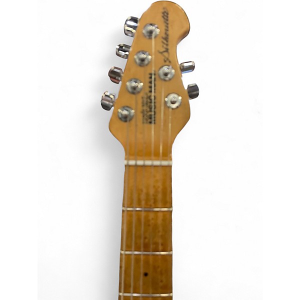 Used Ernie Ball Music Man Silhouette Standard Black Solid Body Electric Guitar