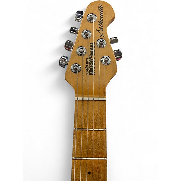 Used Ernie Ball Music Man Silhouette Standard Black Solid Body Electric Guitar