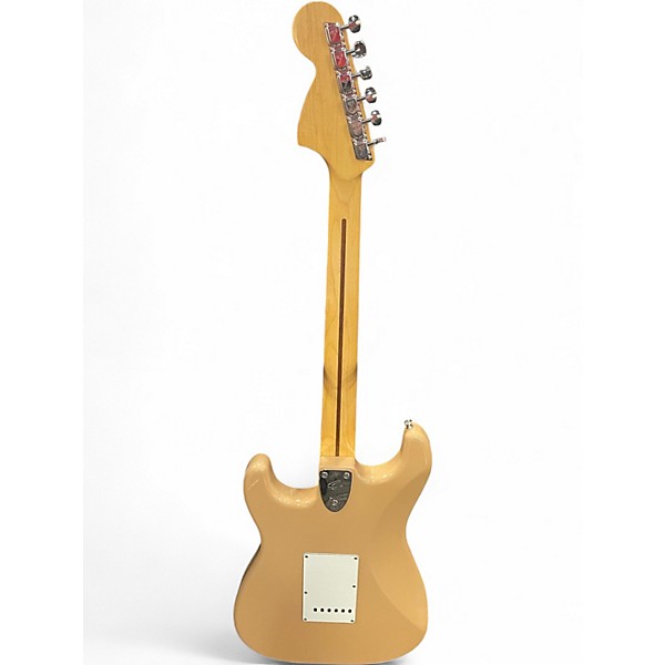 Used Fender Limited International Color Stratocaster Tan Solid Body Electric Guitar