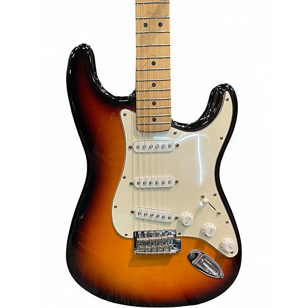 Used Fender Standard Stratocaster 2 Color Sunburst Solid Body Electric Guitar
