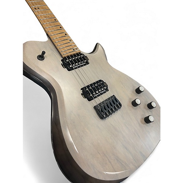 Used Kiesel scb6 Trans White Solid Body Electric Guitar