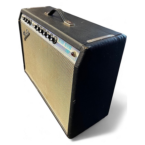 Vintage 1968 Fender Custom Deluxe Reverb 22W 1x12 Tube Guitar Combo Amp