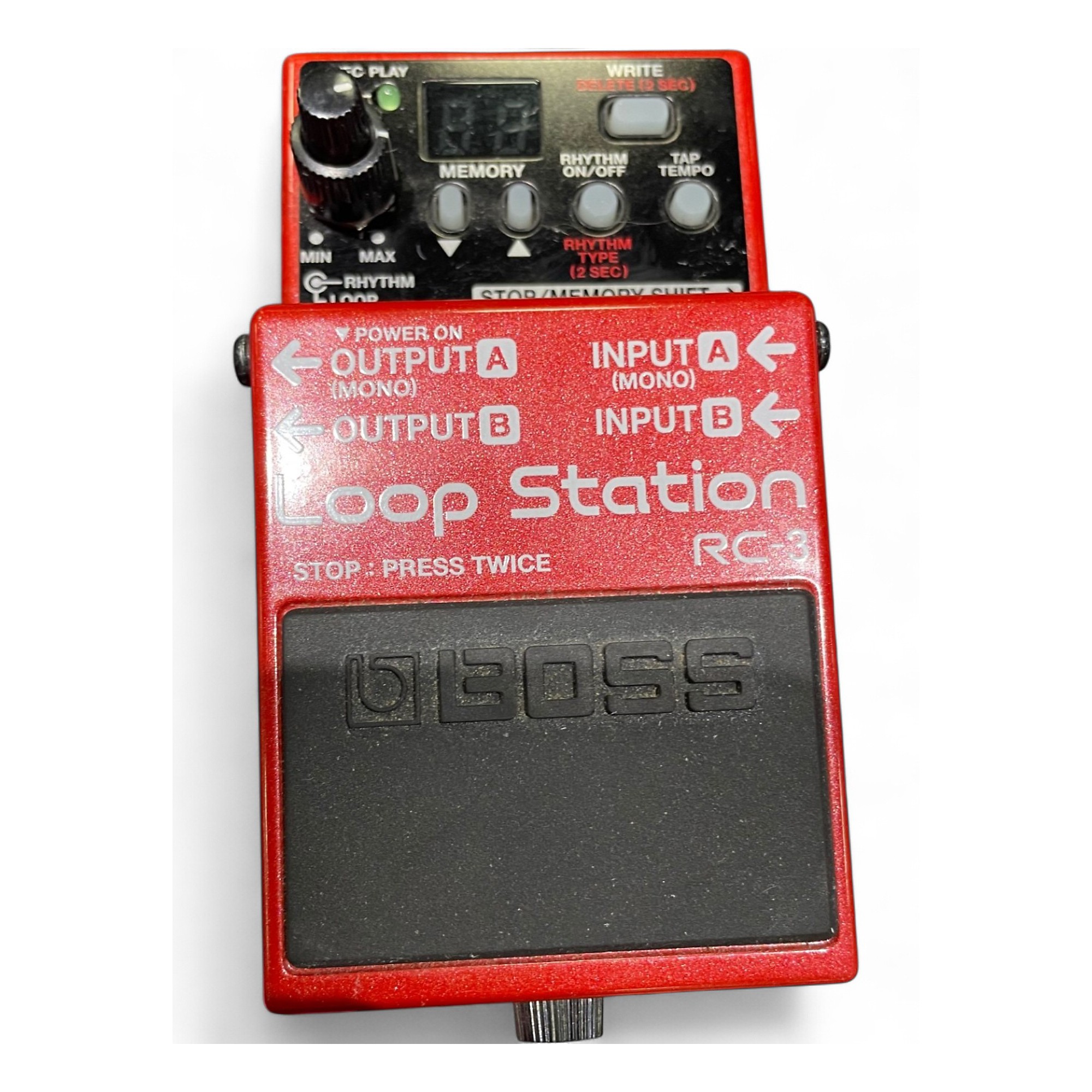ベース BOSS RC-3 Loop Station Amazon.com: BOSS RC-3 Loop Station Pedal, red : Musical