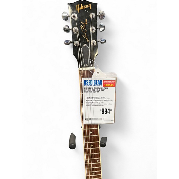 Used 2010 Gibson Les Paul Special RED Solid Body Electric Guitar