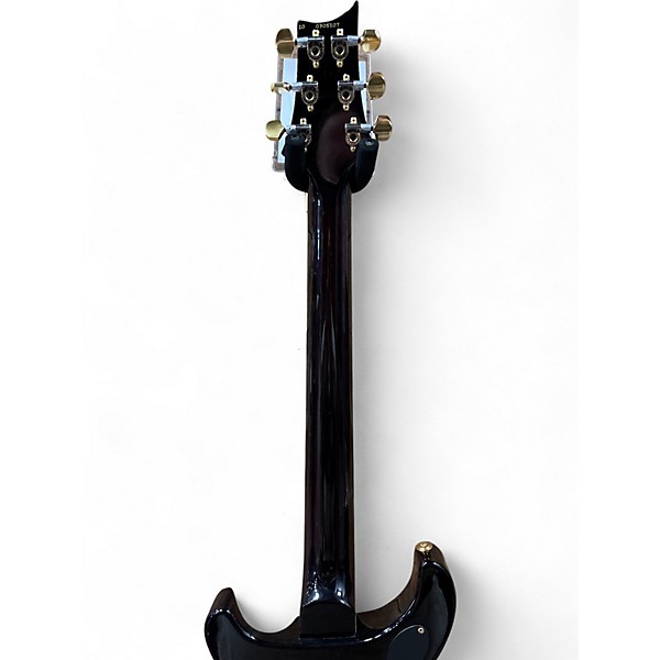 Used PRS McCarty 594 Semi-Hollow Black and Gold Hollow Body Electric Guitar