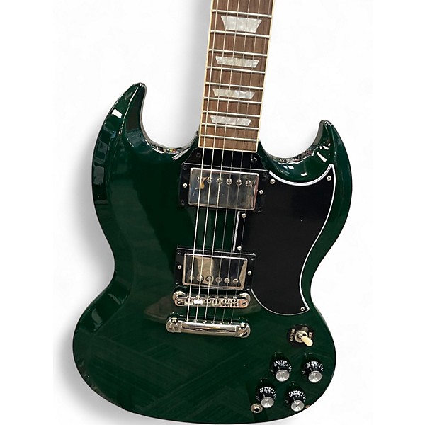Used Gibson SG Standard Translucent Teal Solid Body Electric Guitar