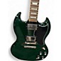 Used Gibson SG Standard Translucent Teal Solid Body Electric Guitar