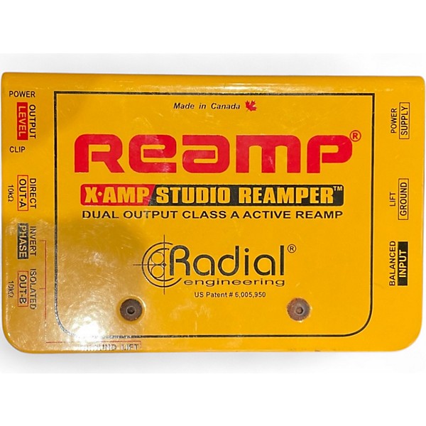 Used Radial Engineering X-AMP Active Reamplifier Direct Box