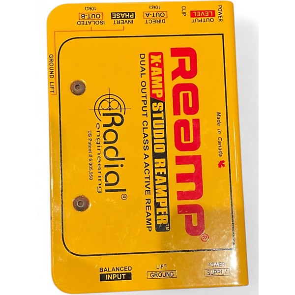 Used Radial Engineering X-AMP Active Reamplifier Direct Box